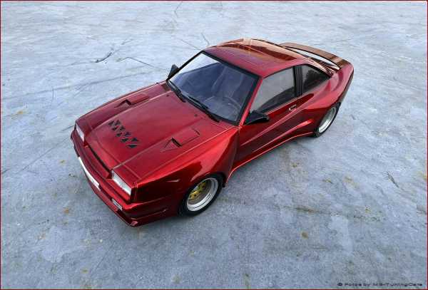 1:18 Opel Manta B Mattig BREITBAU ROT METALLIC EDITION mit OVP